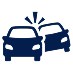 car bike truck accident