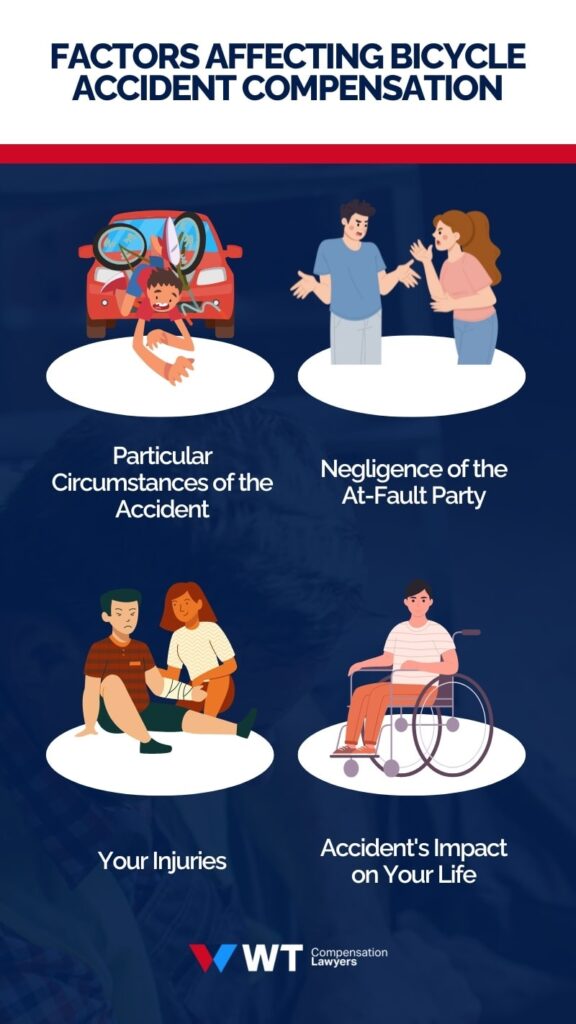 key factors in bicycle accident compensation claims