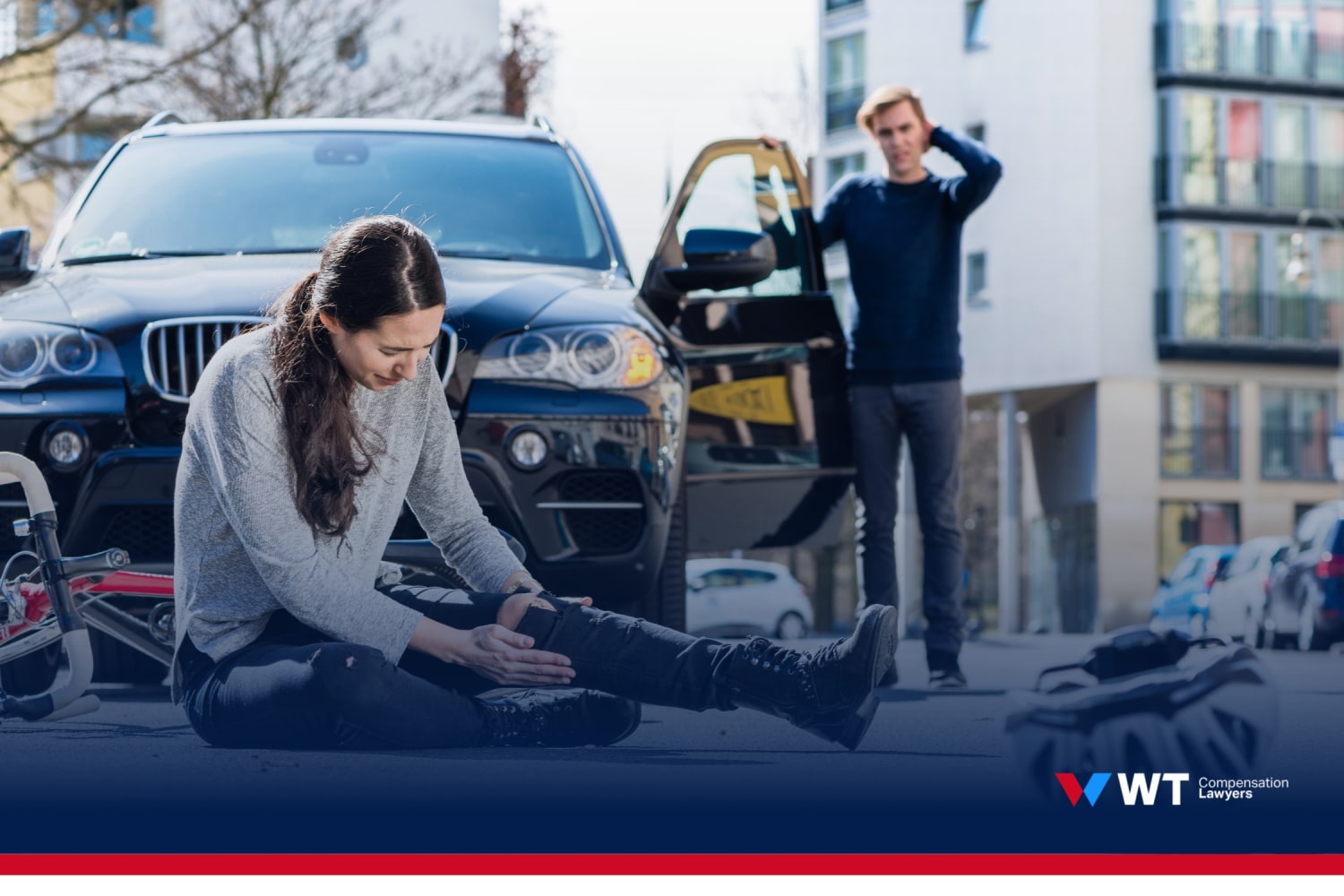 pedestrian in an accident