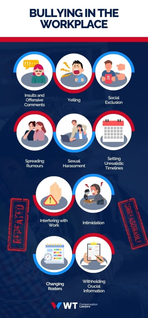 what is considered bullying in the workplace