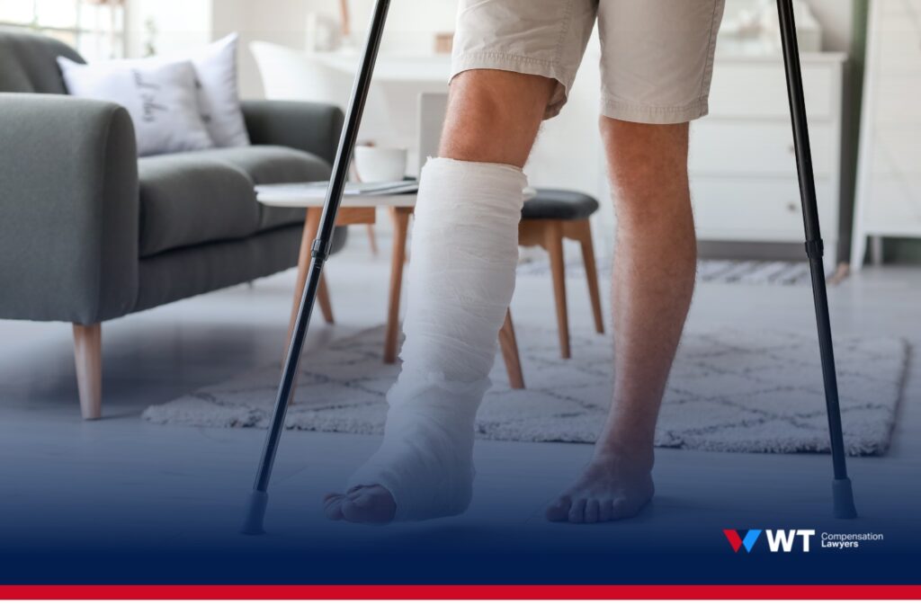 what qualifies as a leg injury under queensland compensation law
