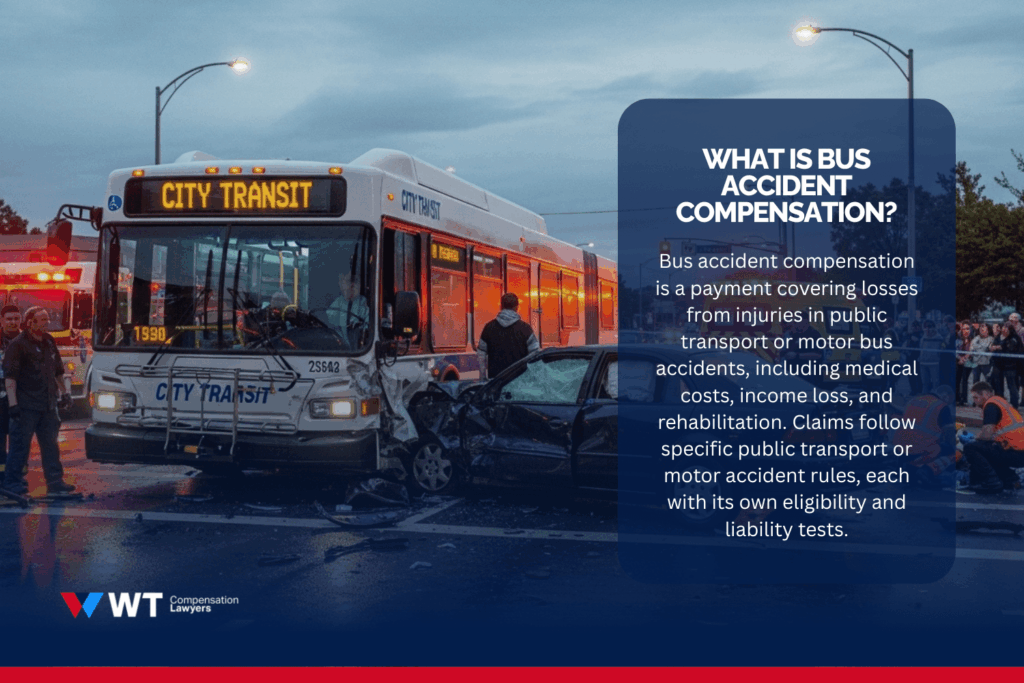 what is bus accident compensation