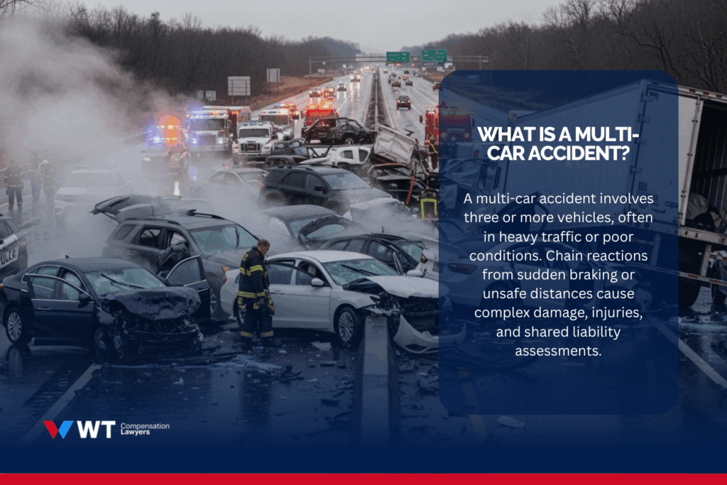 what is a multi car accident