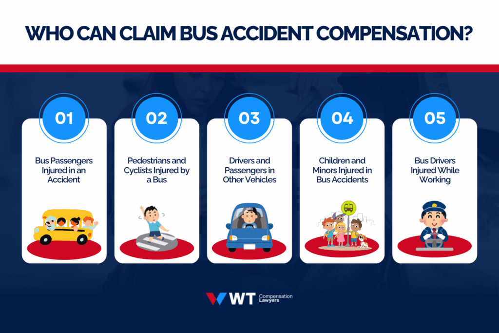 who can claim bus accident compensation