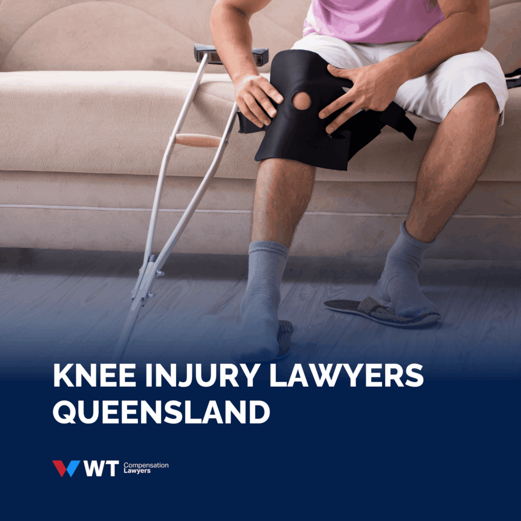 who can make a knee injury claim in queensland