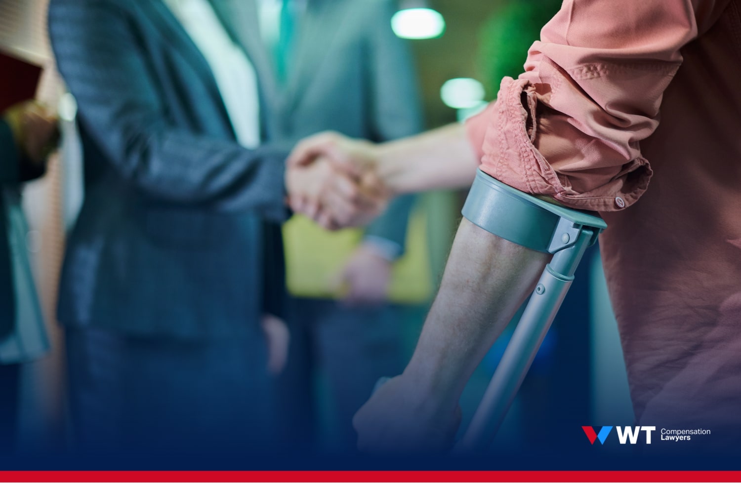 friendly handshake personal injury claim